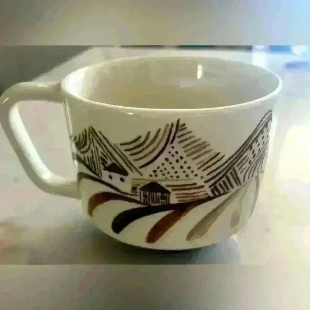 Starbucks 2014 Artisan Series A Story of Farmers 03/08 Coffee Mug Cup 12 Oz.